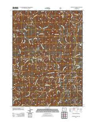 Ophir Mountain Oregon Historical topographic map, 1:24000 scale, 7.5 X 7.5 Minute, Year 2011
