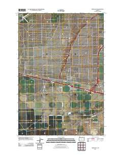 Ordnance Oregon Historical topographic map, 1:24000 scale, 7.5 X 7.5 Minute, Year 2011