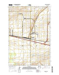 Ordnance Oregon Current topographic map, 1:24000 scale, 7.5 X 7.5 Minute, Year 2014