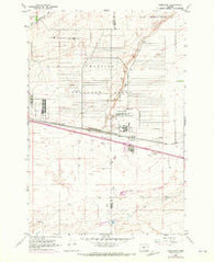 Ordnance Oregon Historical topographic map, 1:24000 scale, 7.5 X 7.5 Minute, Year 1962