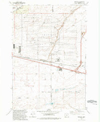 Ordnance Oregon Historical topographic map, 1:24000 scale, 7.5 X 7.5 Minute, Year 1993