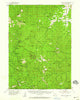 Oregon Caves Oregon Historical topographic map, 1:62500 scale, 15 X 15 Minute, Year 1954