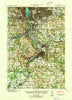 Oregon City Oregon Historical topographic map, 1:62500 scale, 15 X 15 Minute, Year 1941