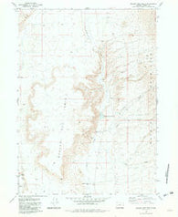 Oregon End Table Oregon Historical topographic map, 1:24000 scale, 7.5 X 7.5 Minute, Year 1981