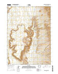 Oregon End Table Oregon Current topographic map, 1:24000 scale, 7.5 X 7.5 Minute, Year 2014