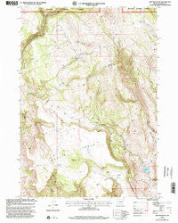 Otis Mountain Oregon Historical topographic map, 1:24000 scale, 7.5 X 7.5 Minute, Year 1999