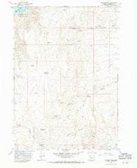 Owyhee Ridge Oregon Historical topographic map, 1:24000 scale, 7.5 X 7.5 Minute, Year 1967
