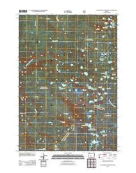 Packsaddle Mountain Oregon Historical topographic map, 1:24000 scale, 7.5 X 7.5 Minute, Year 2011
