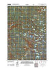 Packsaddle Mountain Oregon Historical topographic map, 1:24000 scale, 7.5 X 7.5 Minute, Year 2011