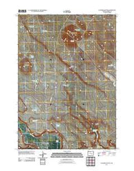 Palomino Buttes Oregon Historical topographic map, 1:24000 scale, 7.5 X 7.5 Minute, Year 2011