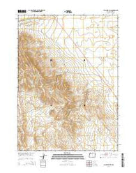 Palomino Hills Oregon Current topographic map, 1:24000 scale, 7.5 X 7.5 Minute, Year 2014