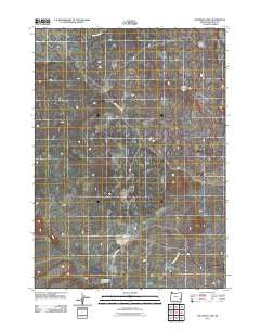 Palomino Lake Oregon Historical topographic map, 1:24000 scale, 7.5 X 7.5 Minute, Year 2011