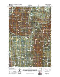 Parkdale Oregon Historical topographic map, 1:24000 scale, 7.5 X 7.5 Minute, Year 2011
