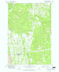 Parkdale Oregon Historical topographic map, 1:24000 scale, 7.5 X 7.5 Minute, Year 1974