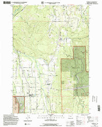 Parkdale Oregon Historical topographic map, 1:24000 scale, 7.5 X 7.5 Minute, Year 1994