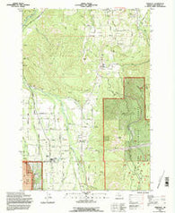 Parkdale Oregon Historical topographic map, 1:24000 scale, 7.5 X 7.5 Minute, Year 1994