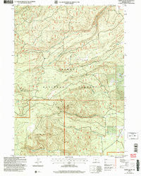 Partin Butte Oregon Historical topographic map, 1:24000 scale, 7.5 X 7.5 Minute, Year 2004