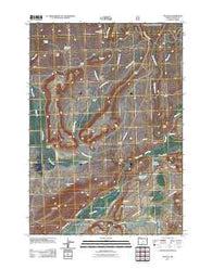 Paulina Oregon Historical topographic map, 1:24000 scale, 7.5 X 7.5 Minute, Year 2011