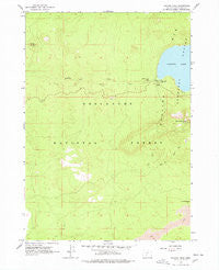 Paulina Peak Oregon Historical topographic map, 1:24000 scale, 7.5 X 7.5 Minute, Year 1963
