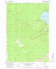 Paulina Peak Oregon Historical topographic map, 1:24000 scale, 7.5 X 7.5 Minute, Year 1963