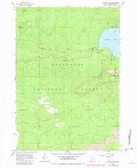 Paulina Peak Oregon Historical topographic map, 1:24000 scale, 7.5 X 7.5 Minute, Year 1963