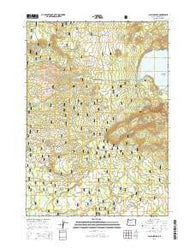 Paulina Peak Oregon Current topographic map, 1:24000 scale, 7.5 X 7.5 Minute, Year 2014