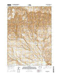 Payne Creek Oregon Current topographic map, 1:24000 scale, 7.5 X 7.5 Minute, Year 2014
