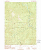 Pearsoll Peak Oregon Historical topographic map, 1:24000 scale, 7.5 X 7.5 Minute, Year 1989