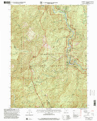 Pearsoll Peak Oregon Historical topographic map, 1:24000 scale, 7.5 X 7.5 Minute, Year 1998