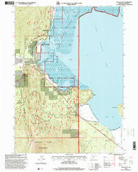 Pelican Bay Oregon Historical topographic map, 1:24000 scale, 7.5 X 7.5 Minute, Year 1998