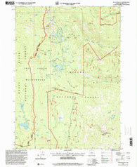 Pelican Butte Oregon Historical topographic map, 1:24000 scale, 7.5 X 7.5 Minute, Year 1998