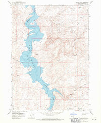 Pelican Point Oregon Historical topographic map, 1:24000 scale, 7.5 X 7.5 Minute, Year 1967