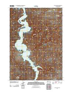 Pelican Point Oregon Historical topographic map, 1:24000 scale, 7.5 X 7.5 Minute, Year 2011