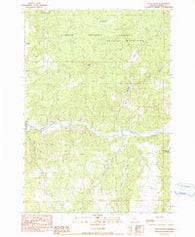 Pilot Butte Oregon Historical topographic map, 1:24000 scale, 7.5 X 7.5 Minute, Year 1990