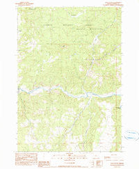 Pilot Butte Oregon Historical topographic map, 1:24000 scale, 7.5 X 7.5 Minute, Year 1990