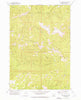 Pine Creek Mtn Oregon Historical topographic map, 1:24000 scale, 7.5 X 7.5 Minute, Year 1972