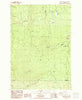 Pinhead Buttes Oregon Historical topographic map, 1:24000 scale, 7.5 X 7.5 Minute, Year 1986