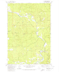 Pittsburg Oregon Historical topographic map, 1:24000 scale, 7.5 X 7.5 Minute, Year 1979