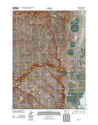 Plush Oregon Historical topographic map, 1:24000 scale, 7.5 X 7.5 Minute, Year 2011