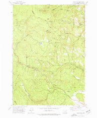 Pogue Point Oregon Historical topographic map, 1:24000 scale, 7.5 X 7.5 Minute, Year 1972