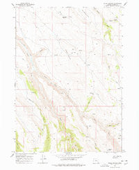 Poison Springs Oregon Historical topographic map, 1:24000 scale, 7.5 X 7.5 Minute, Year 1968