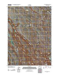 Poison Springs Oregon Historical topographic map, 1:24000 scale, 7.5 X 7.5 Minute, Year 2011