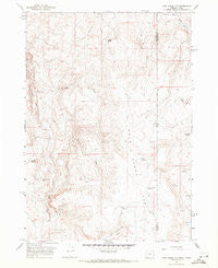 Pole Creek Top Oregon Historical topographic map, 1:24000 scale, 7.5 X 7.5 Minute, Year 1967