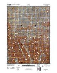 Pole Canyon Oregon Historical topographic map, 1:24000 scale, 7.5 X 7.5 Minute, Year 2011