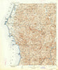 Port Orford Oregon Historical topographic map, 1:125000 scale, 30 X 30 Minute, Year 1903
