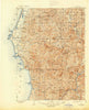 Port Orford Oregon Historical topographic map, 1:125000 scale, 30 X 30 Minute, Year 1903