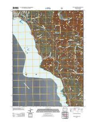Port Orford Oregon Historical topographic map, 1:24000 scale, 7.5 X 7.5 Minute, Year 2011