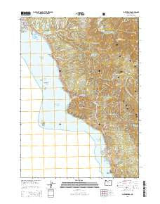 Port Orford Oregon Current topographic map, 1:24000 scale, 7.5 X 7.5 Minute, Year 2014