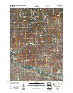 Post Oregon Historical topographic map, 1:24000 scale, 7.5 X 7.5 Minute, Year 2011