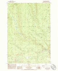 Post Point Oregon Historical topographic map, 1:24000 scale, 7.5 X 7.5 Minute, Year 1985